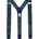 Tirantes MIGUEL BELLIDO, lona color verde/azul marino - Imagen 1