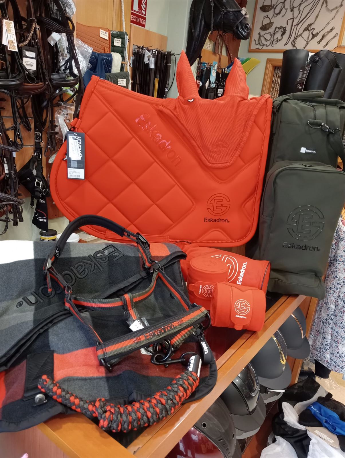 Vendas ESKADRON color poppy red 3,5 metros - Imagen 5