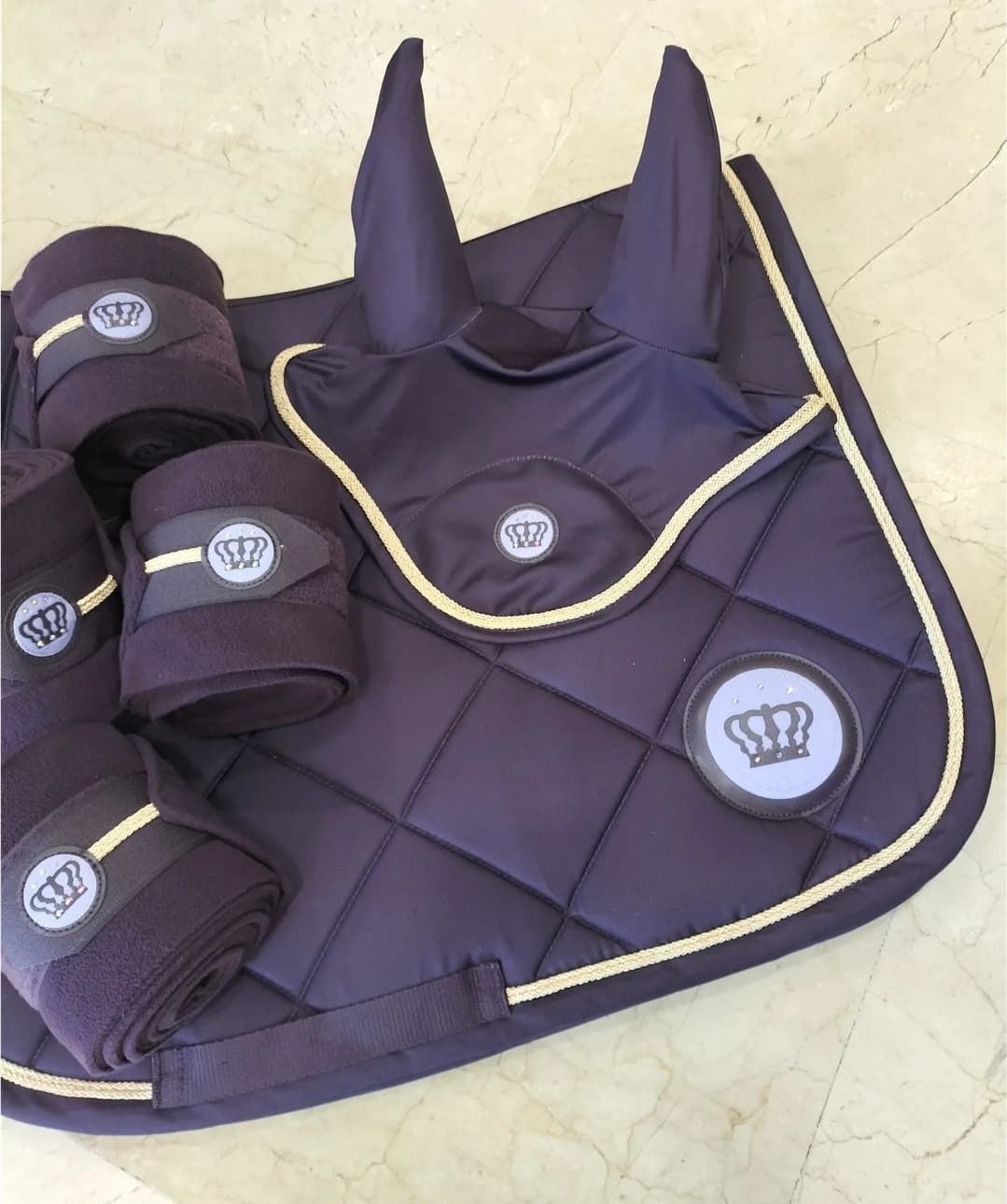 Vendas HKM Sports Equipment Lavender Bay polar, color lila oscuro, 3 metros - Imagen 2