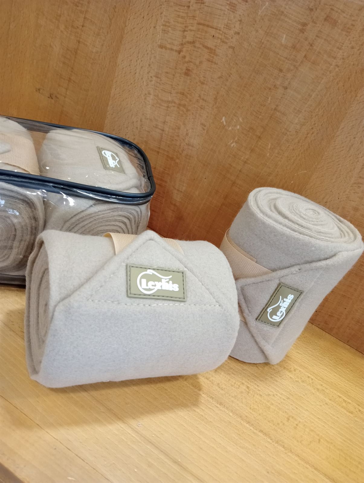 Vendas LEXHIS polar, juego de 4, color café con leche, 3 metros - Imagen 2