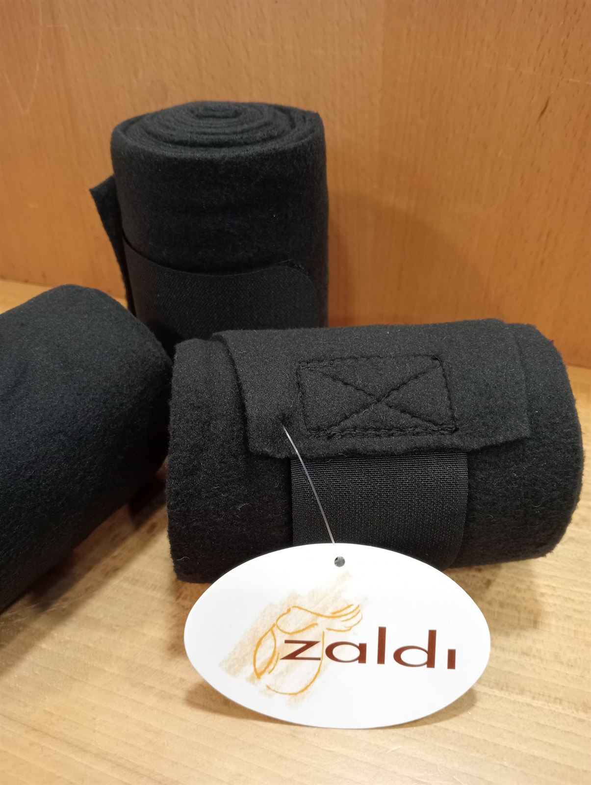 Vendas ZALDI polares, 2,5 metros, juego de 4, color negro - Imagen 2