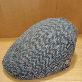 Visera BEIRETS de lana espiguilla tono gris - Imagen 1