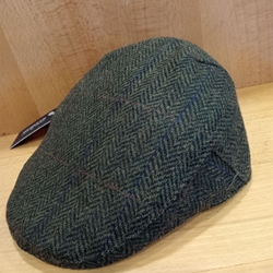 Visera BEIRETS de lana espiguilla tono verde - Imagen 2