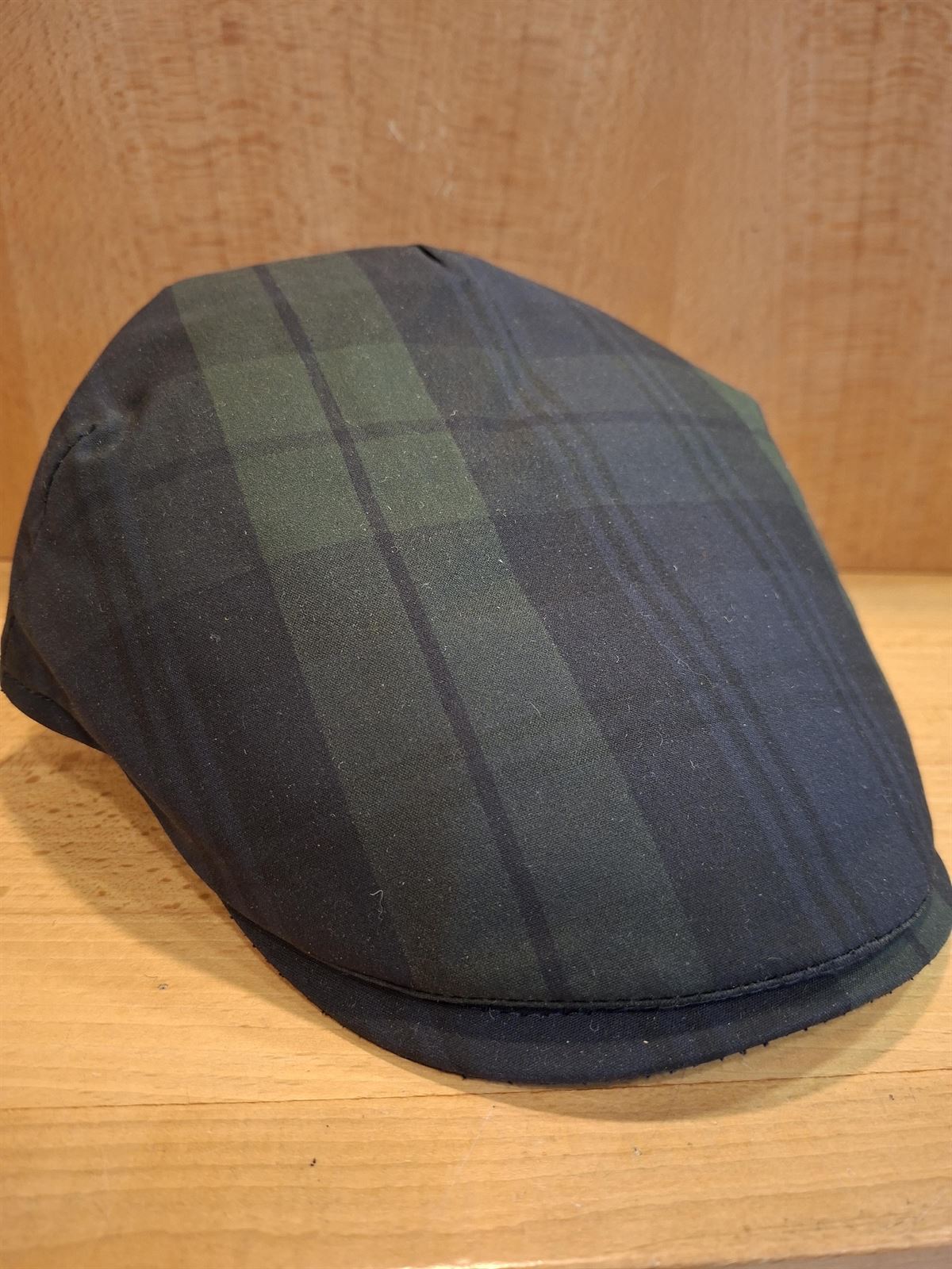 Visera BEIRETS impermeable cuadros verde/azul/negro - Imagen 1