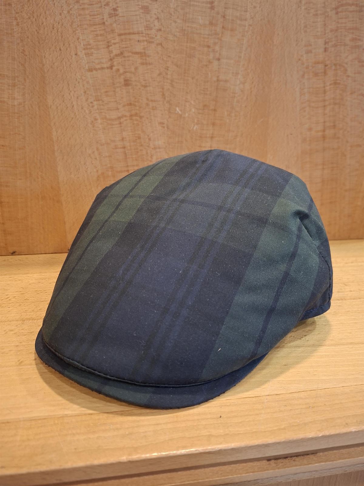 Visera BEIRETS impermeable cuadros verde/azul/negro - Imagen 2