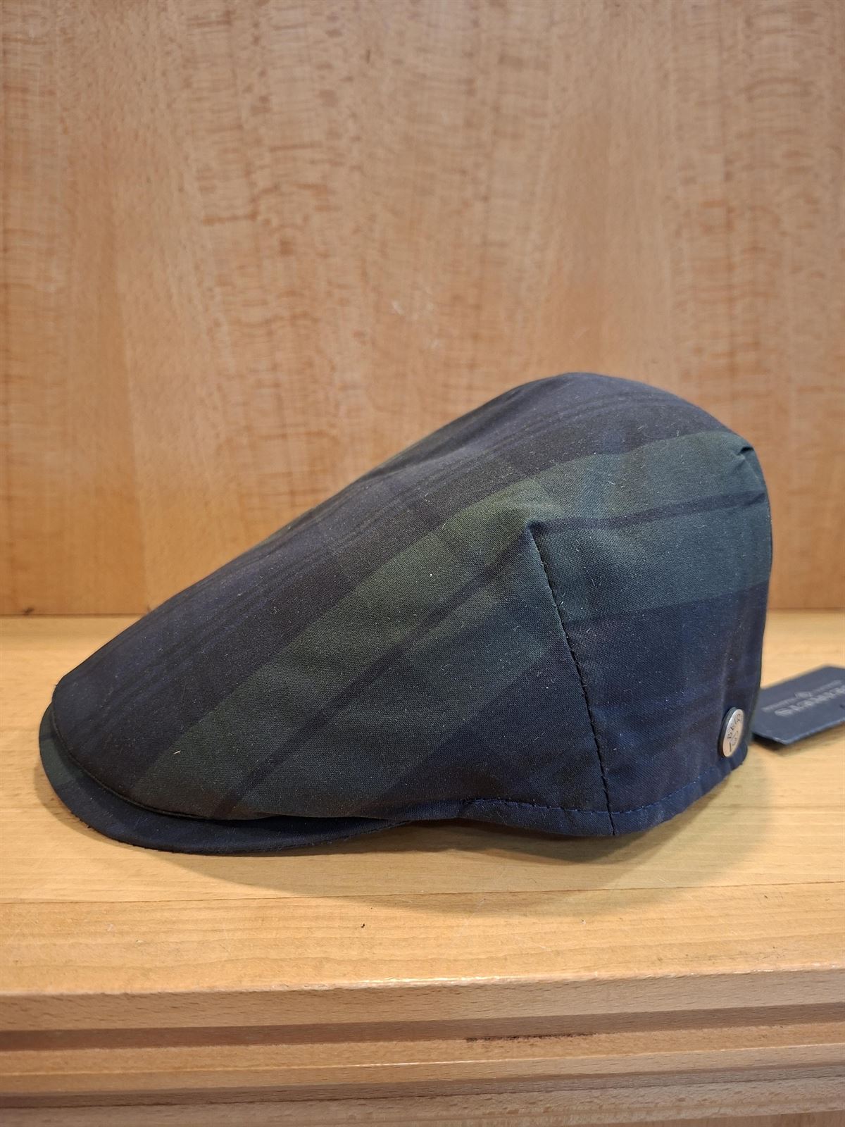 Visera BEIRETS impermeable cuadros verde/azul/negro - Imagen 3